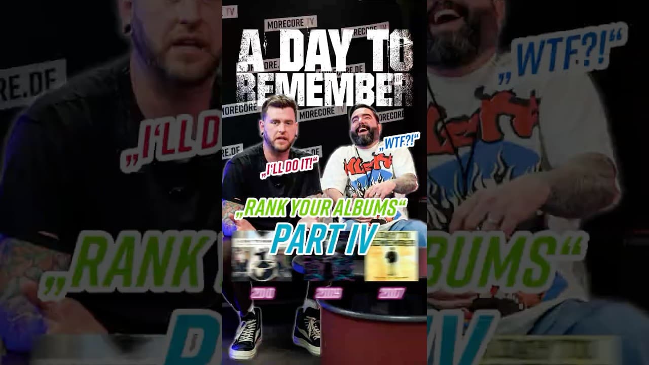 PART IV: Neil Westfall & Jeremy McKinnon ranking @adaytoremember ​records