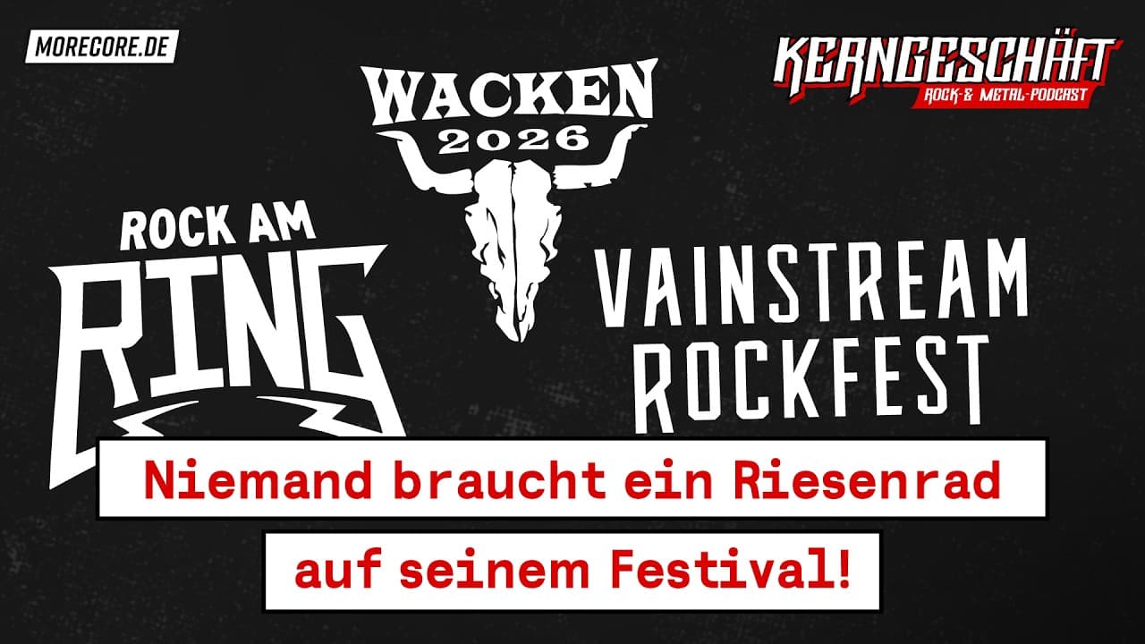 Ep 124: Festival-Check: Rock am Ring, Wacken, Reload,  uvm. im Fokus  -  KERNGESCHÄFT PODCAST