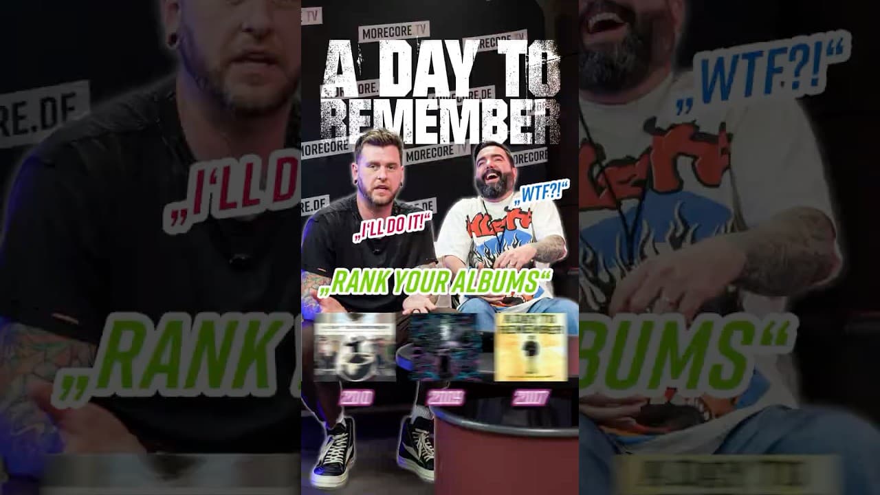 Which is the BEST @adaytoremember Record and WHY? Albumranking by Neil Westfall & Jeremy McKinnon