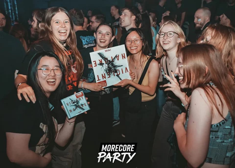 MoreCore Party Hamburg I Prevail Release Party am 20.09.2025
