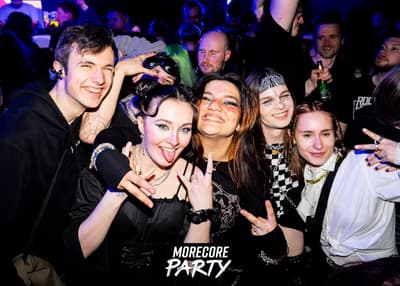 MoreCore Party Düsseldorf am 10.04.2026