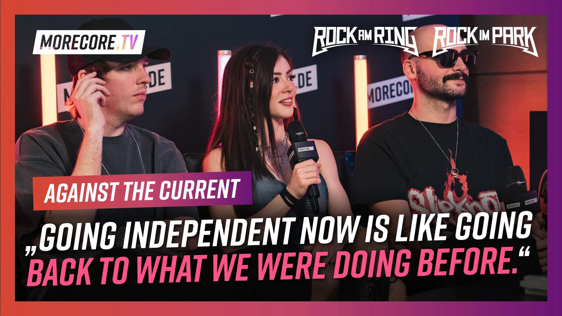 Against The Current: „Jetzt wieder unabhängig zu sein ist wie eine Rückkehr an den Punkt, wo wir vorher waren.“
