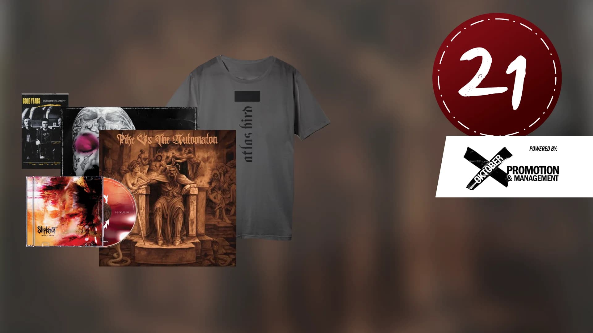 MoreCore Adventskalender Tag 21: Gewinnt ein XXL-Merchpaket von Oktober Promotion