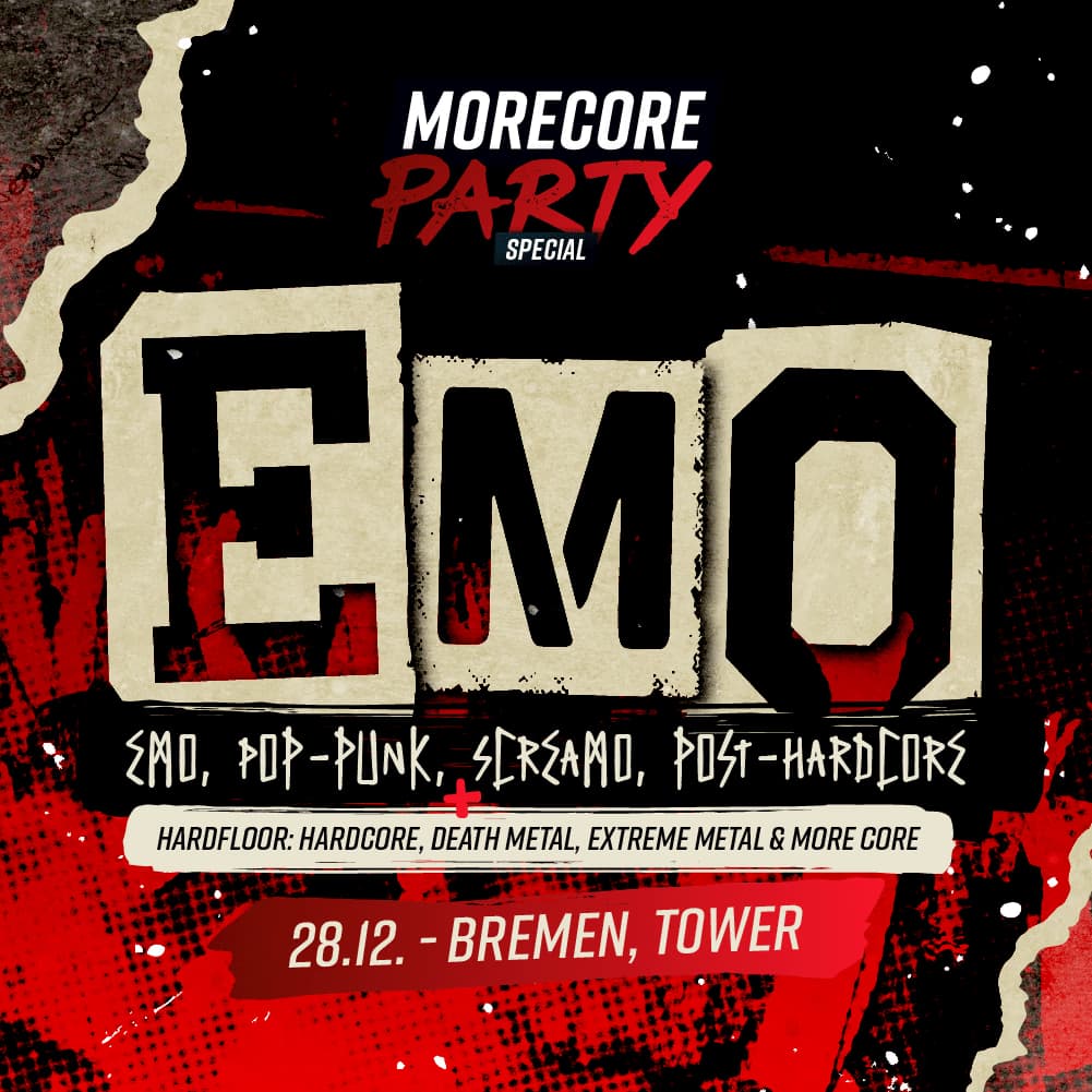 MoreCore Party Bremen - Emo Special