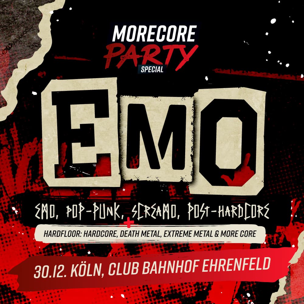 MoreCore Party Köln - Emo Special