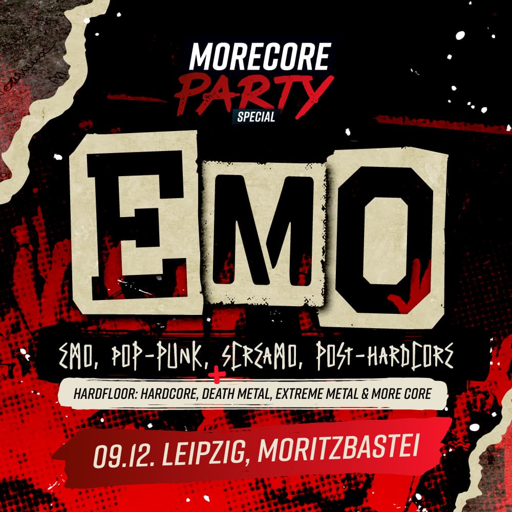 MoreCore Party Leipzig - Emo Special