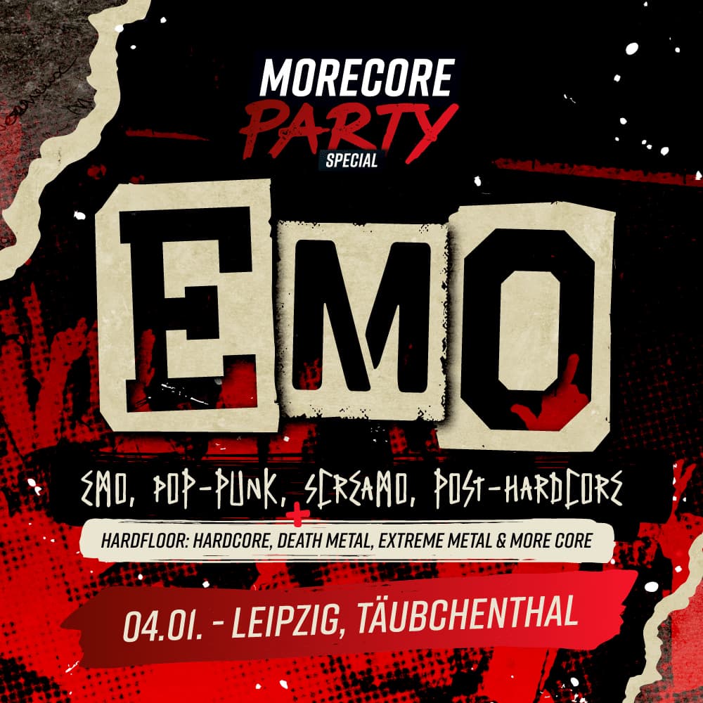 MoreCore Party Leipzig - Emo Special