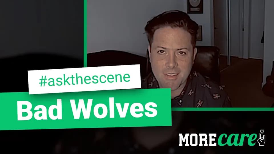 MoreCare Week: #AskTheScene mit John Boecklin (Bad Wolves)