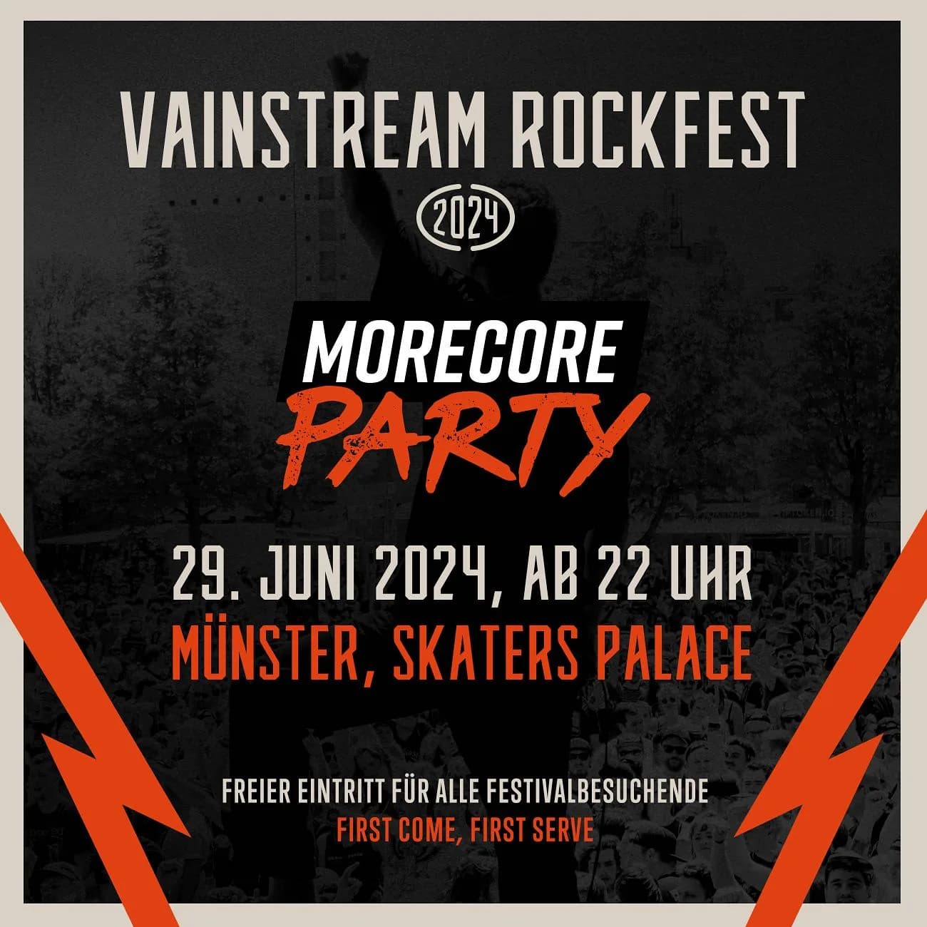 MoreCore Party beim Vainstream Rockfest