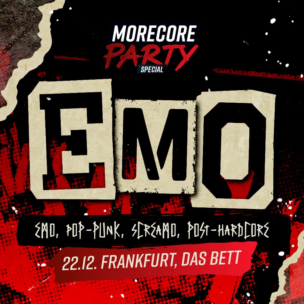 MoreCore Party Frankfurt - Emo Special