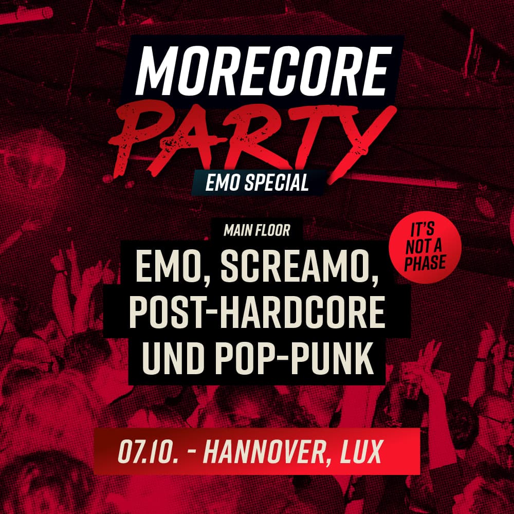 MoreCore Party Hannover - Emo Special