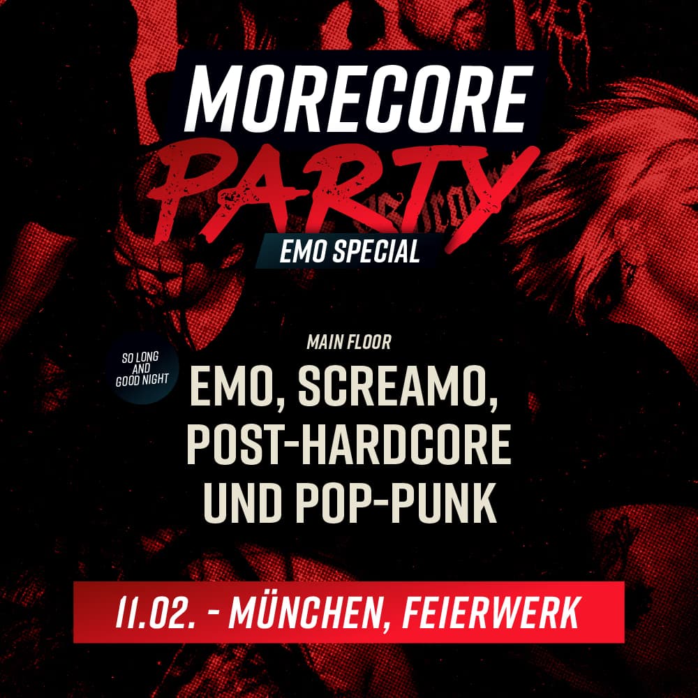 MoreCore Party München - Emo Special
