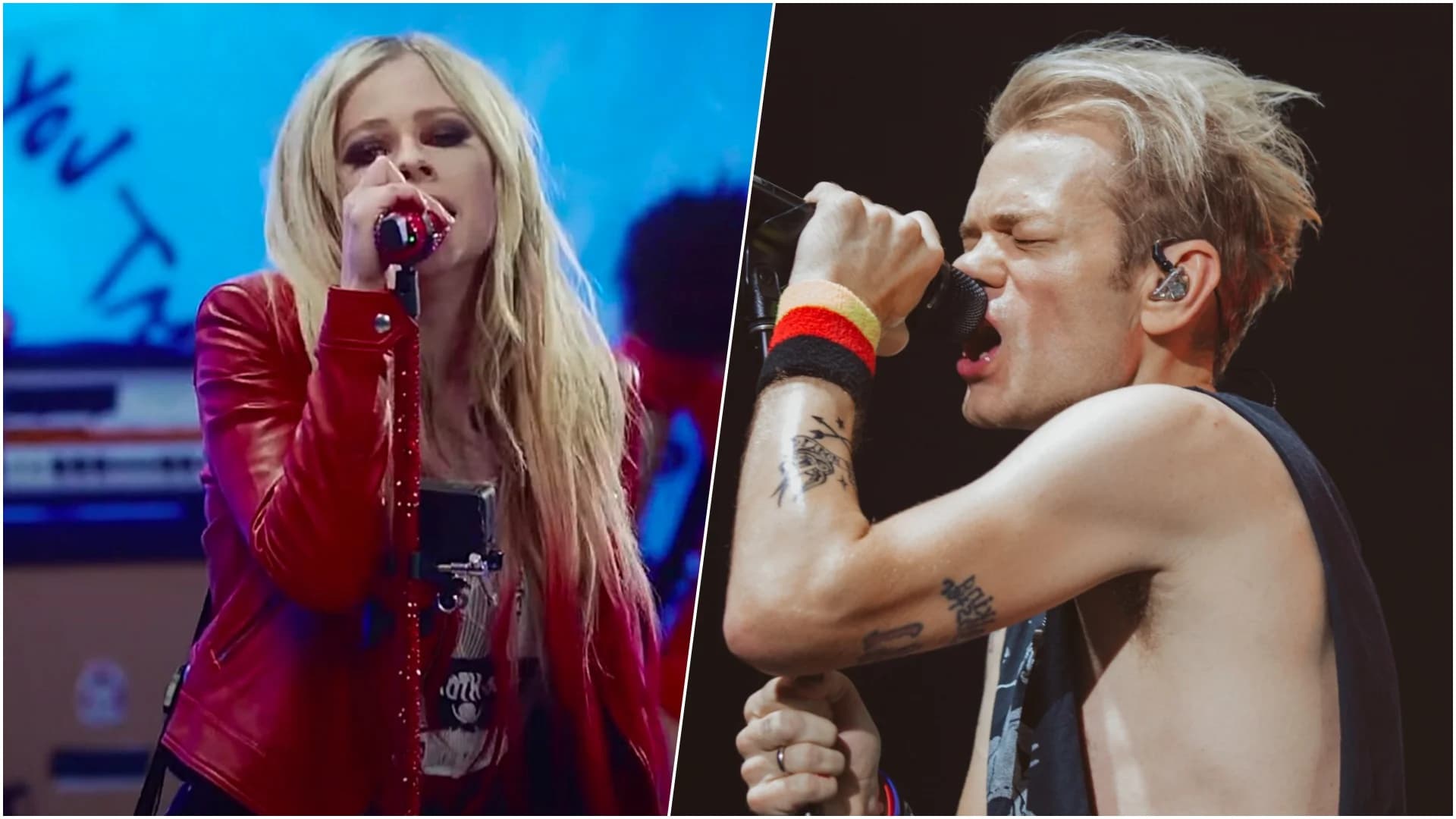 Avril Lavigne und Deryck Whibley (Sum 41) performen gemeinsam „In Too Deep“
