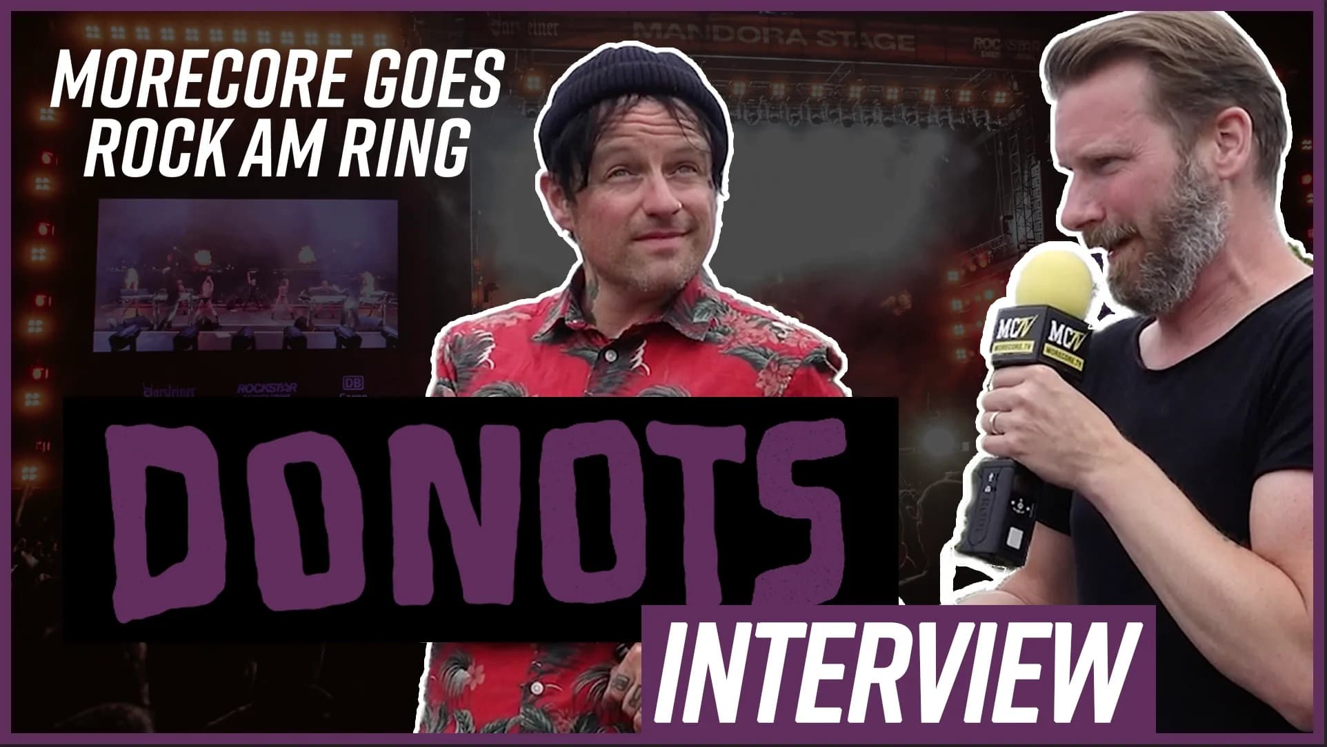 Donots winken beim ESC ab; so kam es zum Auftritt mit Die Toten Hosen bei Rock am Ring