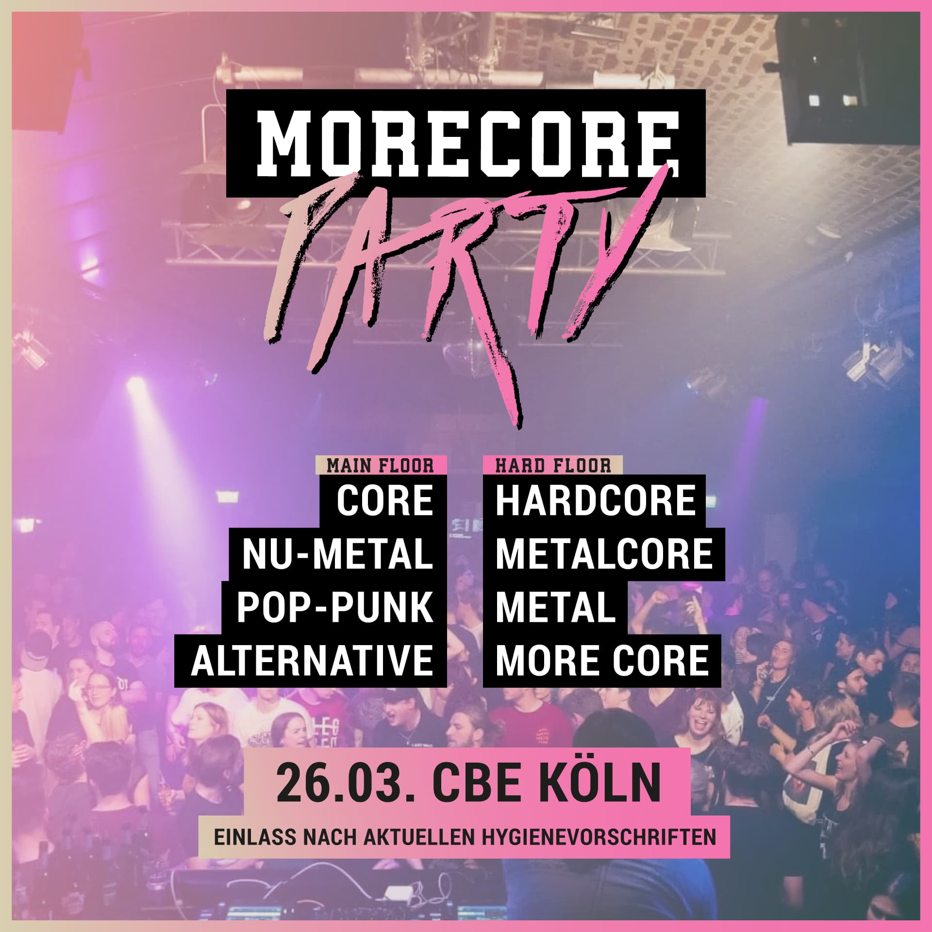 MoreCore Party Köln