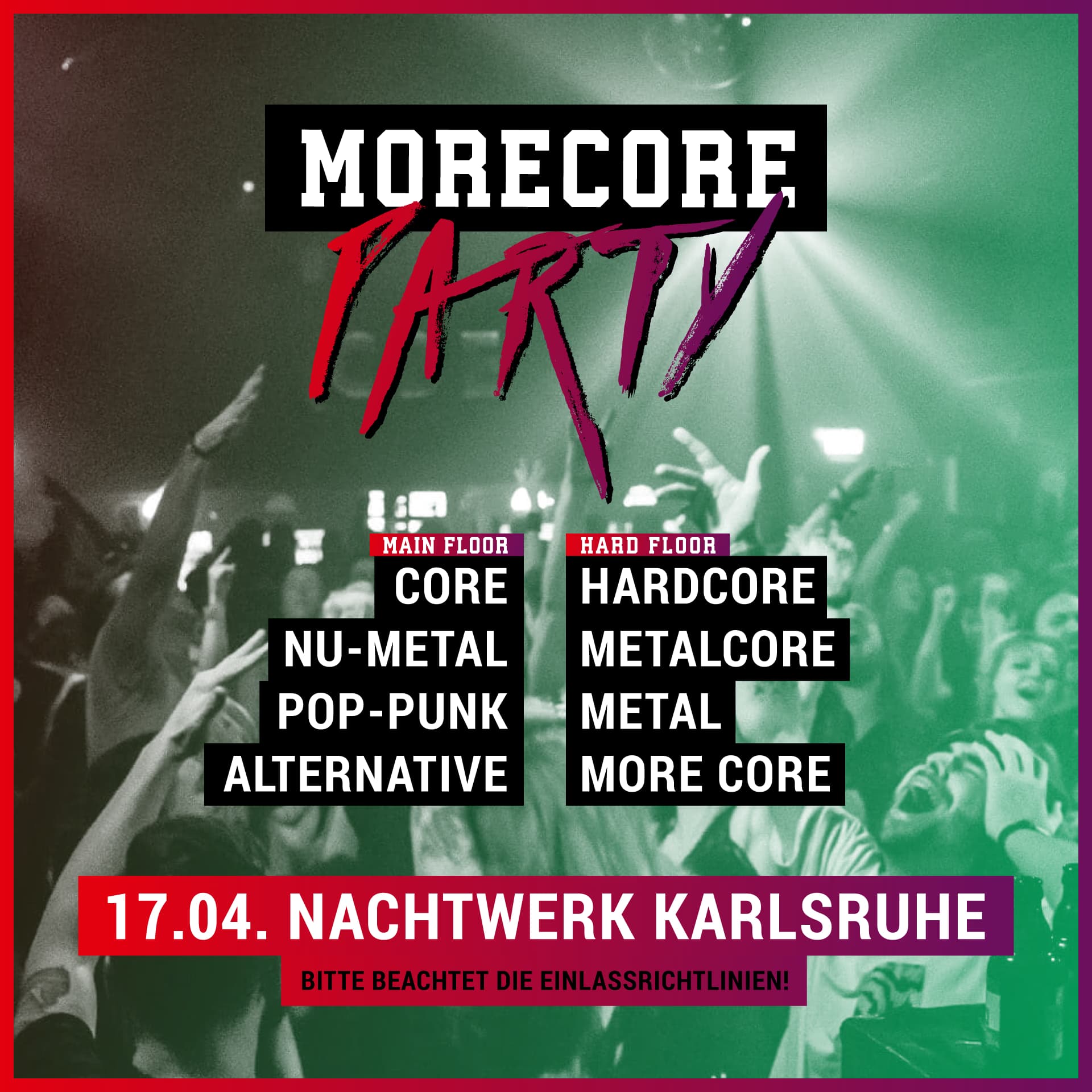 MoreCore Party Karlsruhe