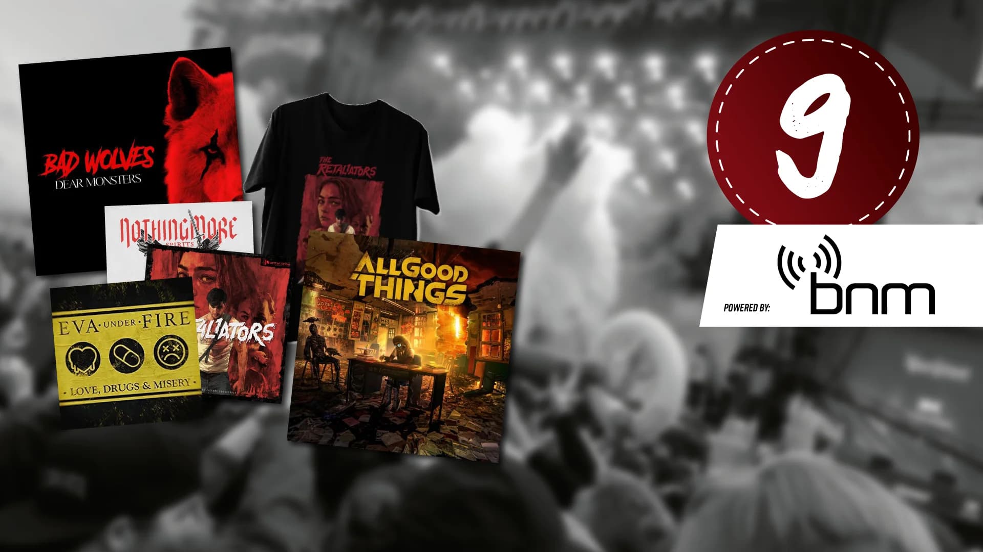 MoreCore Adventskalender Tag 9: Gewinnt eines von zwei Better Noise Music Merch-Paketen