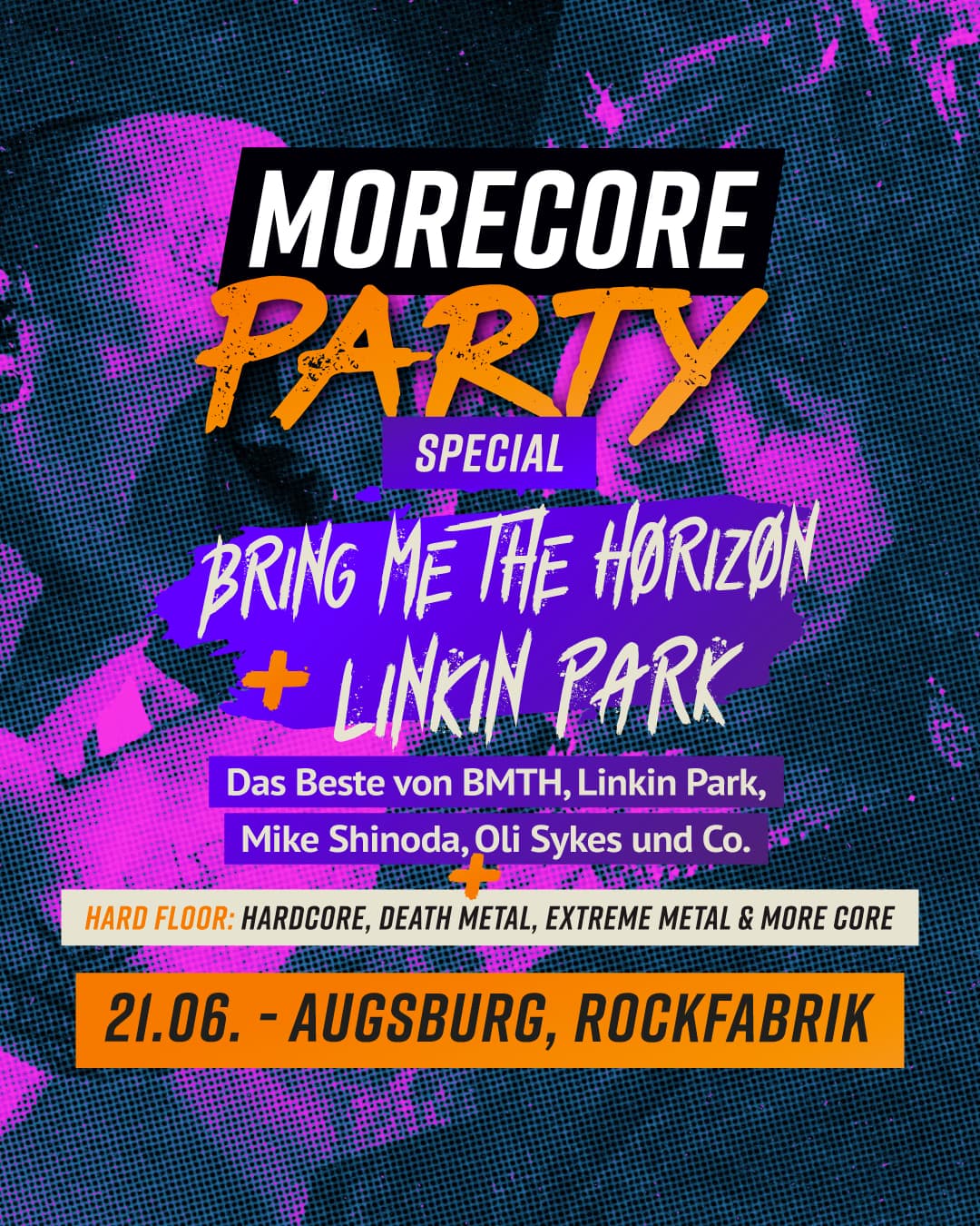 MoreCore Party Augsburg - Bring Me The Horizon & Linkin Park Special