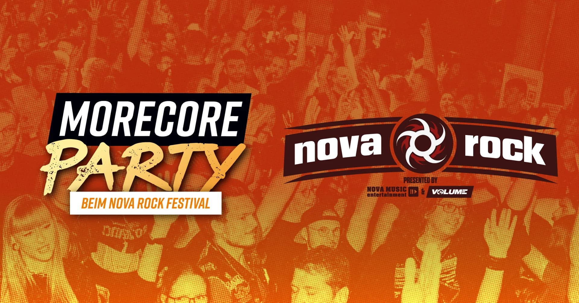 MoreCore Party beim Nova Rock Festival