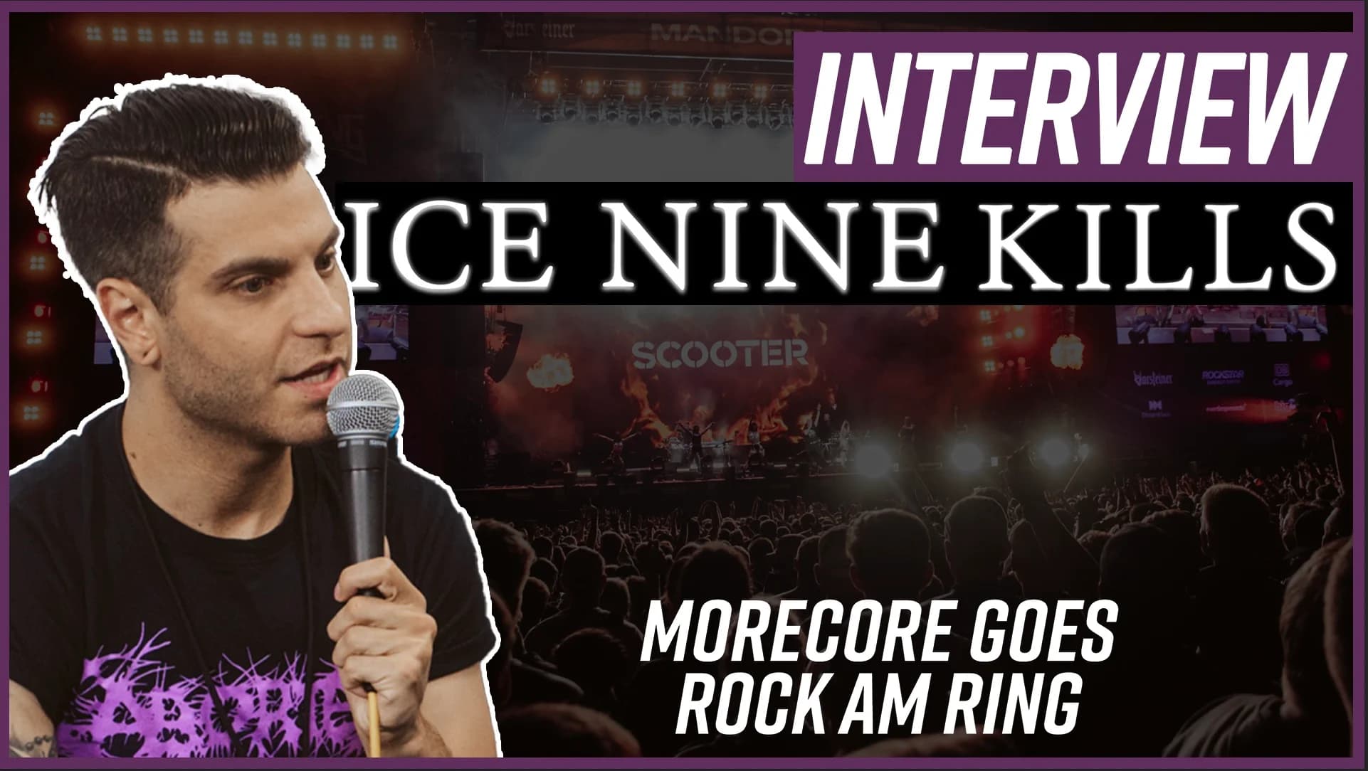 Ice Nine Kills: “We were going for the Rammstein vibes“ – Das Interview bei Rock am Ring 2022