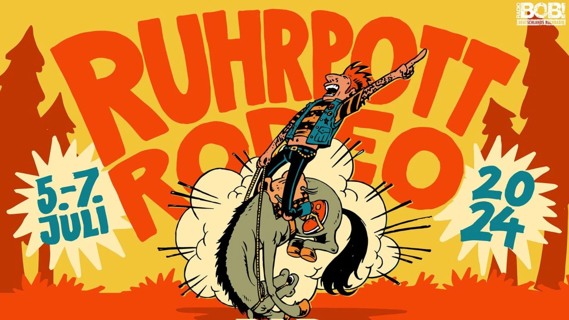 MoreCore Adventskalender Tag 12: Gewinnt 1×2 Tickets für das Ruhrpott Rodeo