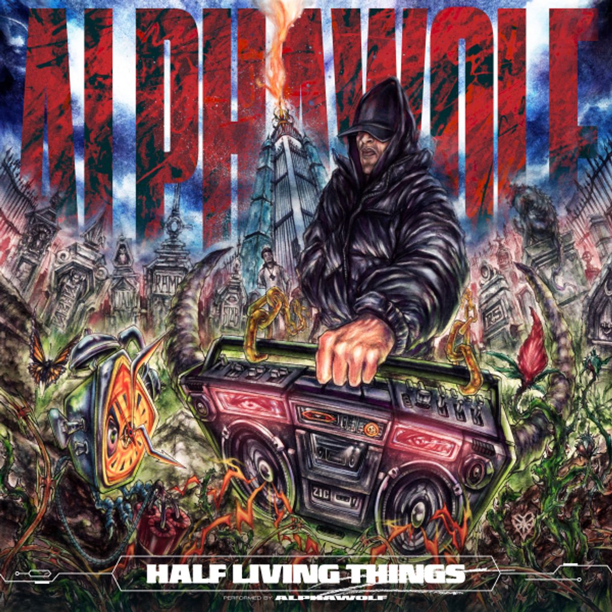 Alpha Wolf Half Living Things