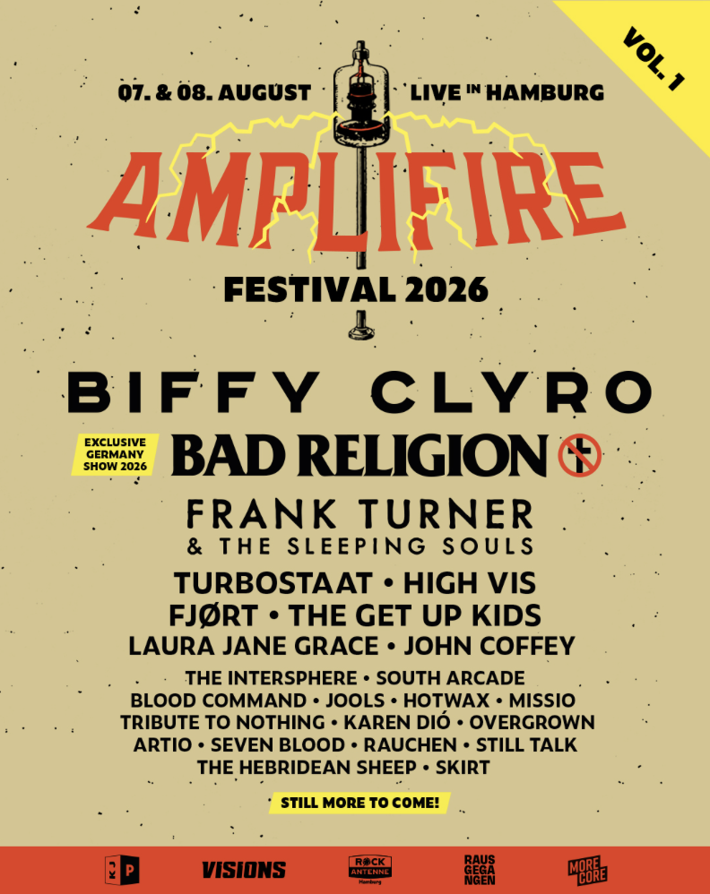 Bad Religion Amplifire 2026 Plakat