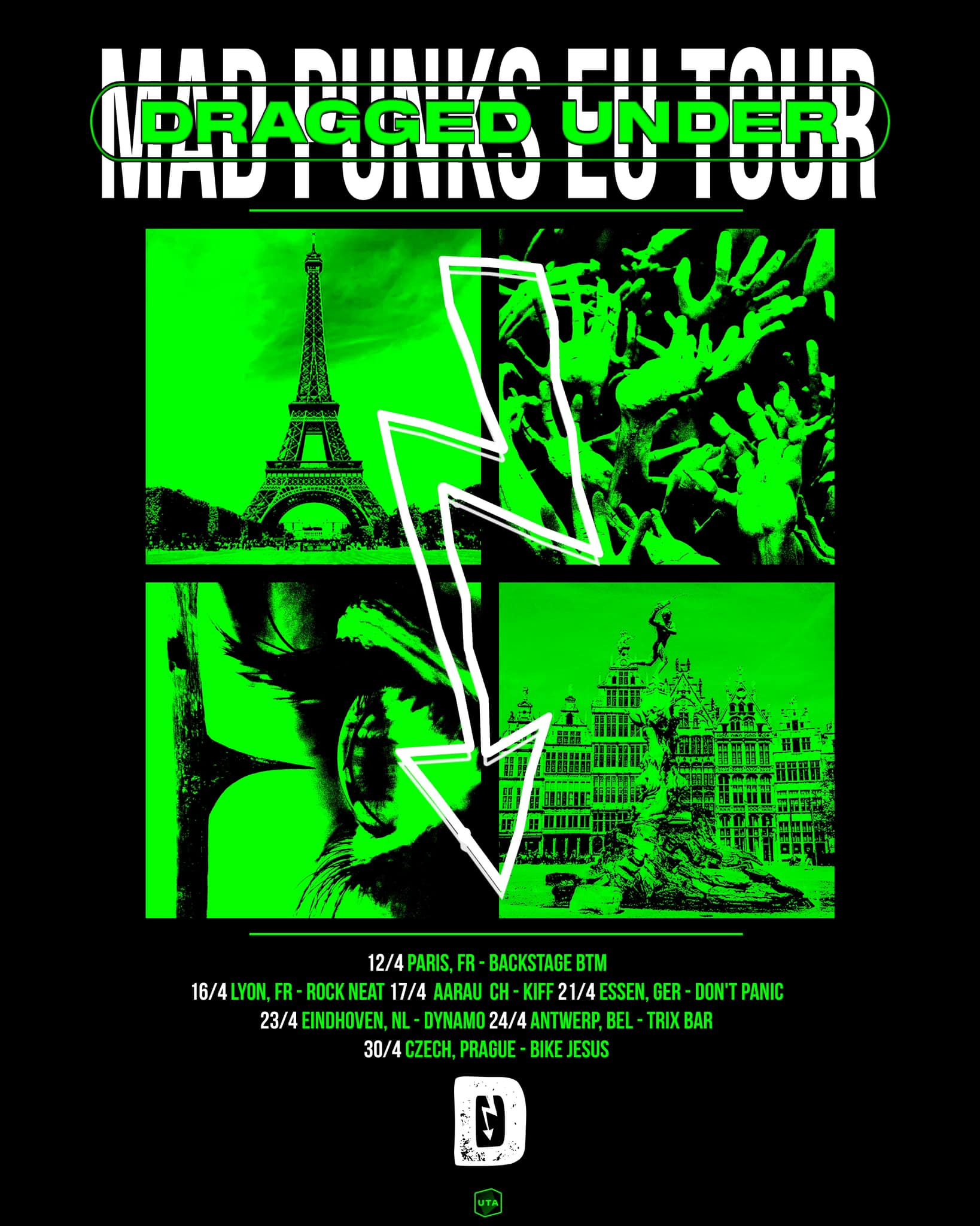 Dragged Under Tour 2024 Tickets Konzerte