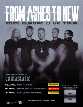 Comastatic Europatour 2026 Plakat