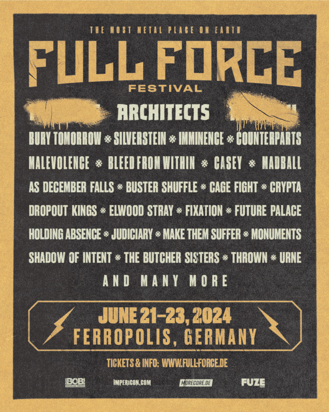 Full Force Festival 2024 Tickets Bands Karten