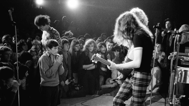 Led Zeppelin 1970 @ Montreux Casino Hall in der Schweiz