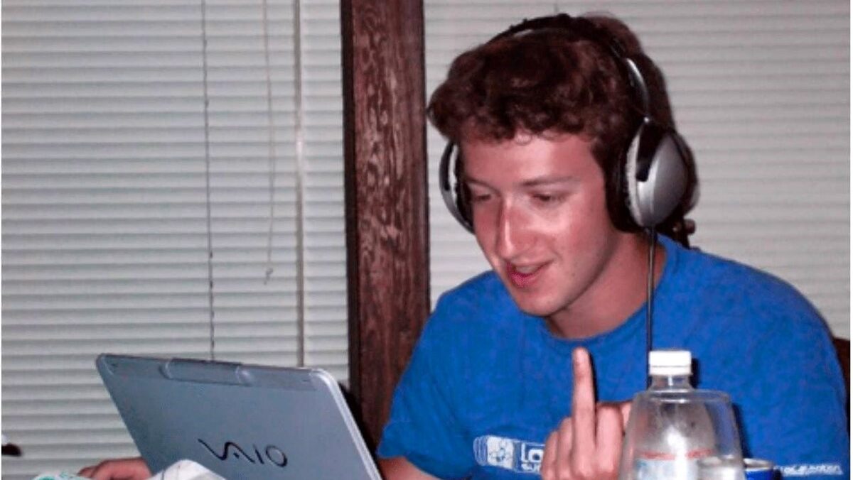 Foto: @Mark Zuckerberg on Spotify / Playlist: „2004 Facebook coding jams"