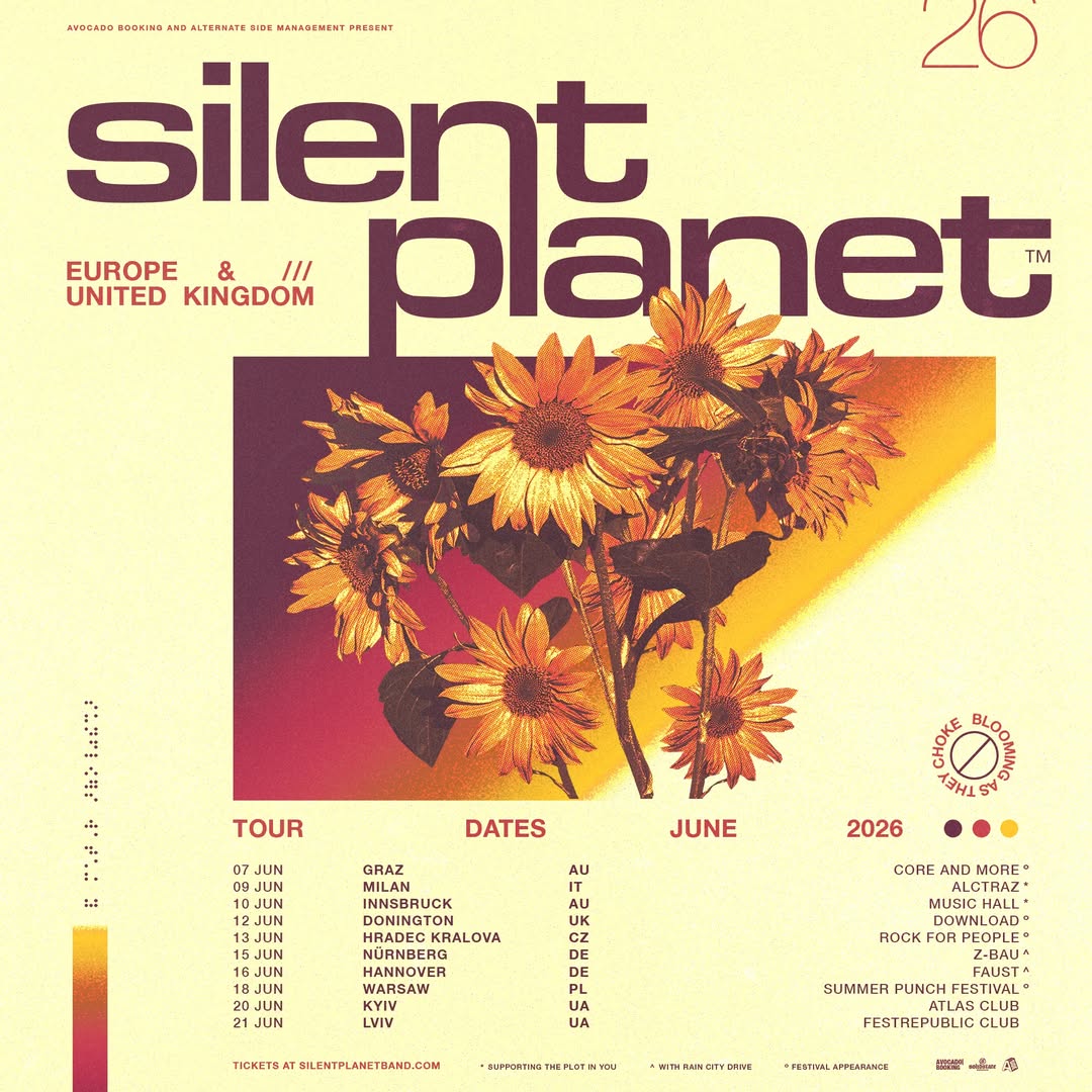 Rain City Drive Co-Headliner-Shows 2026 Plakat