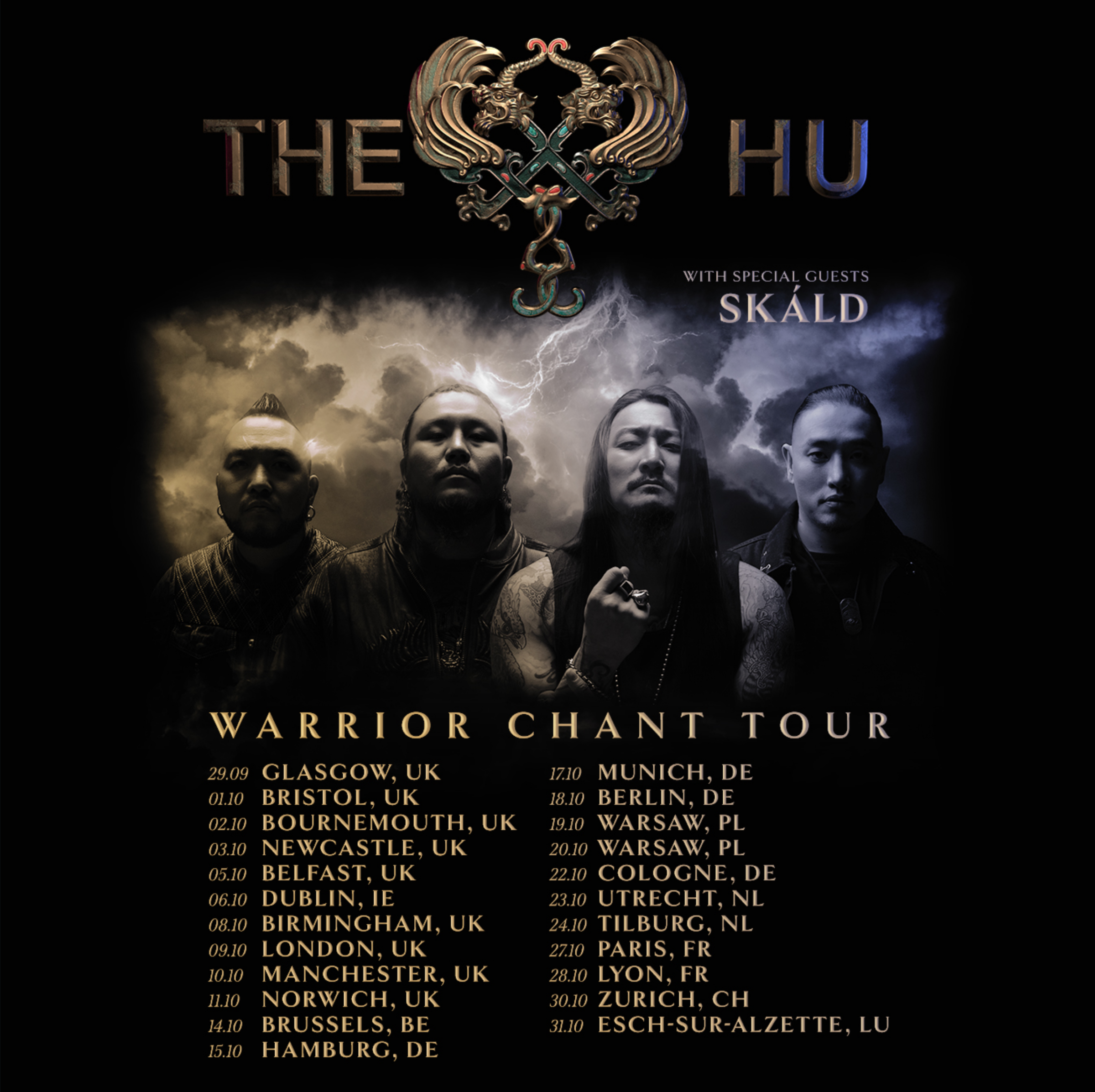 The Hu Tour EU/UK Tour