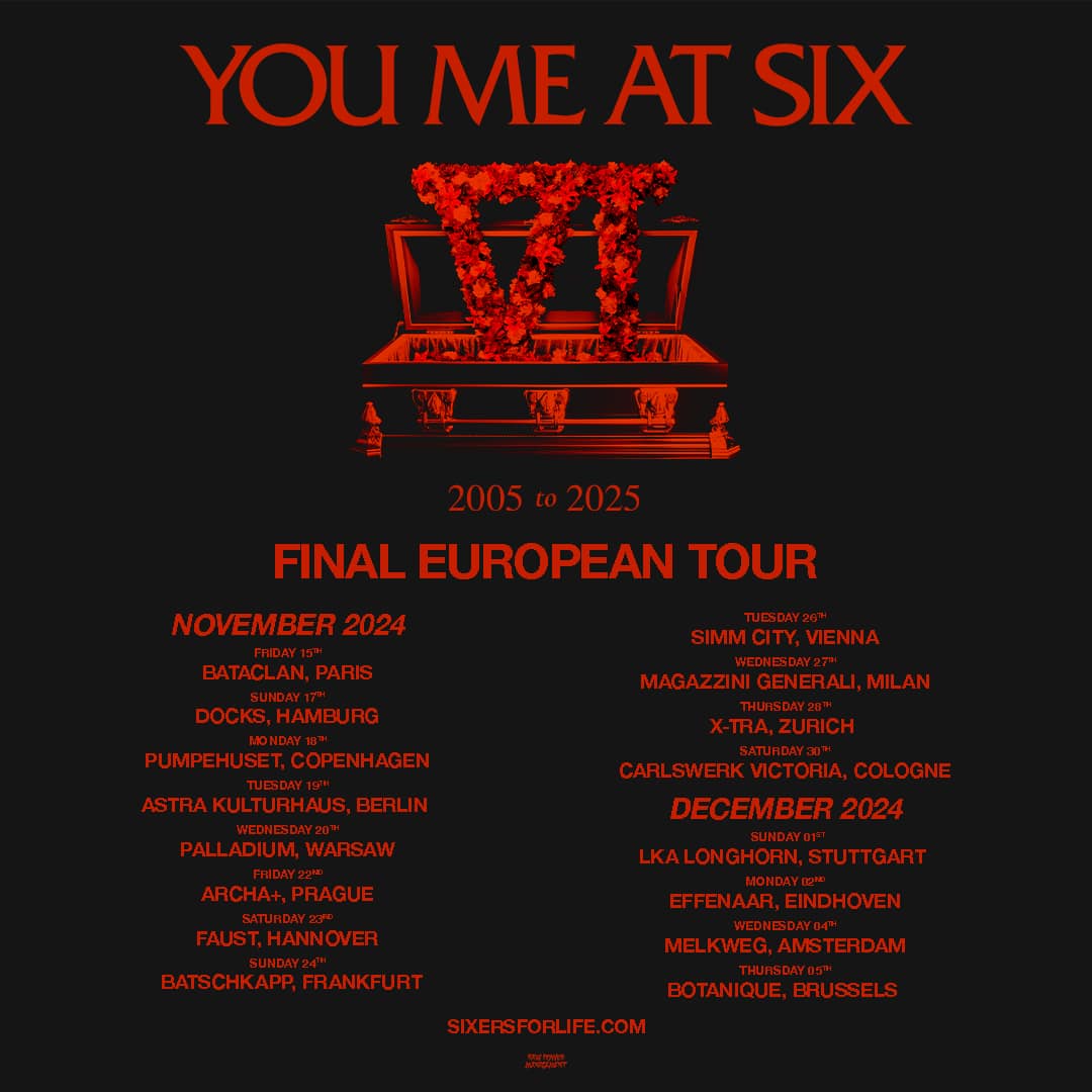 You Me At Six Tour 2024 Tickets Konzerte