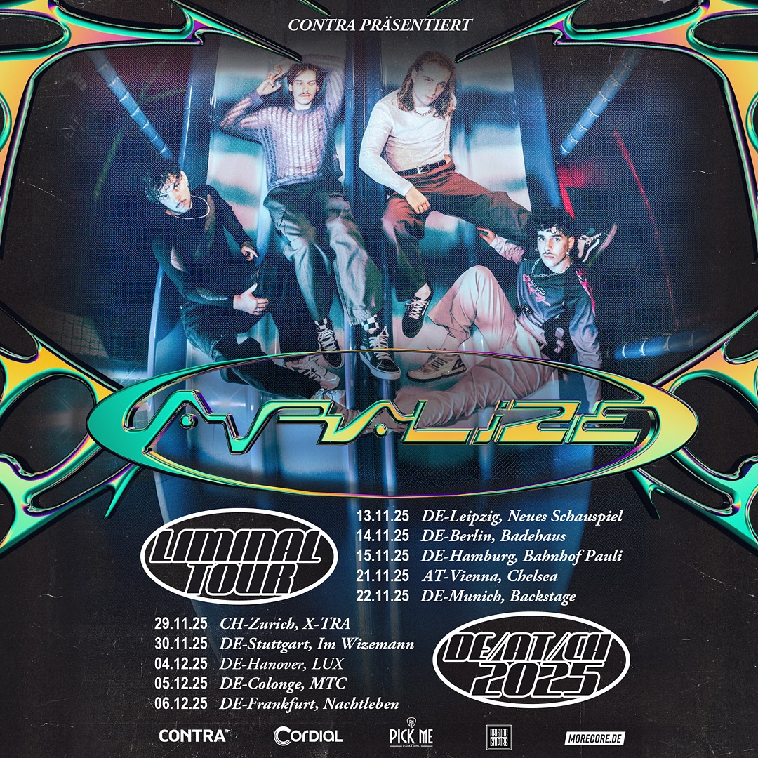 AVRALIZE Liminal Tour 2025 Plakat