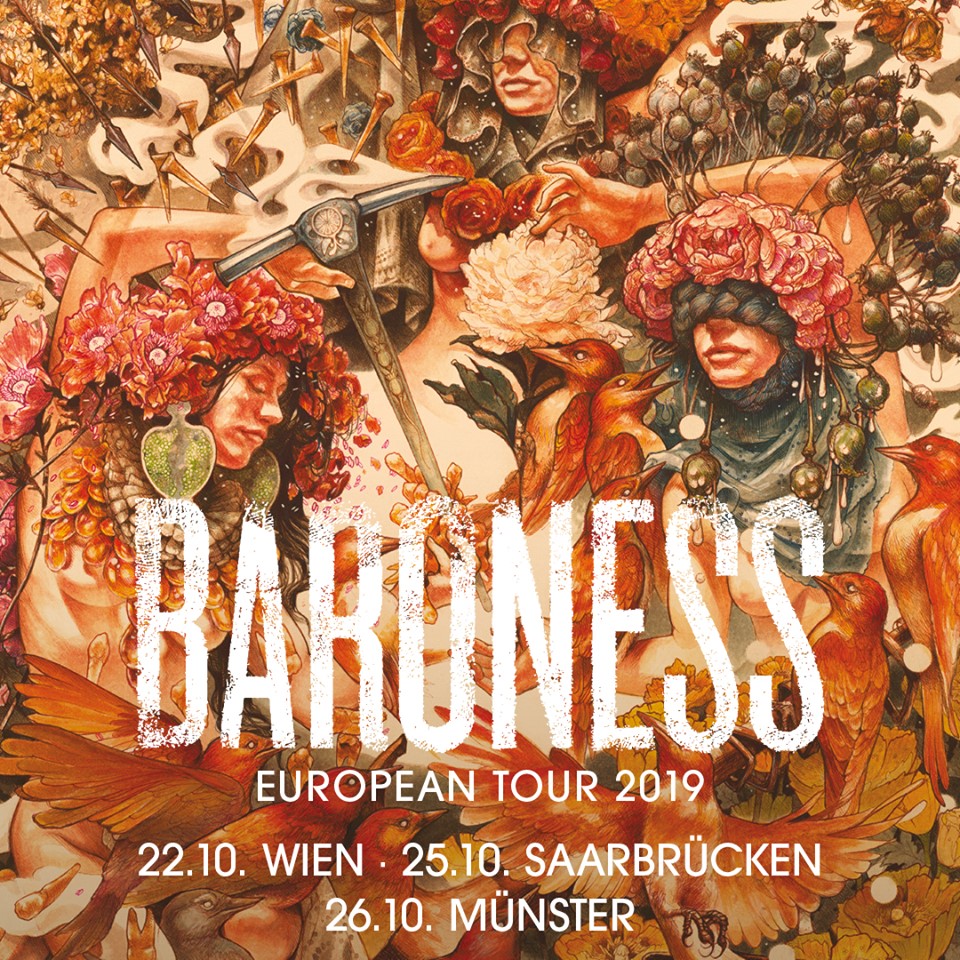 baroness tour europe