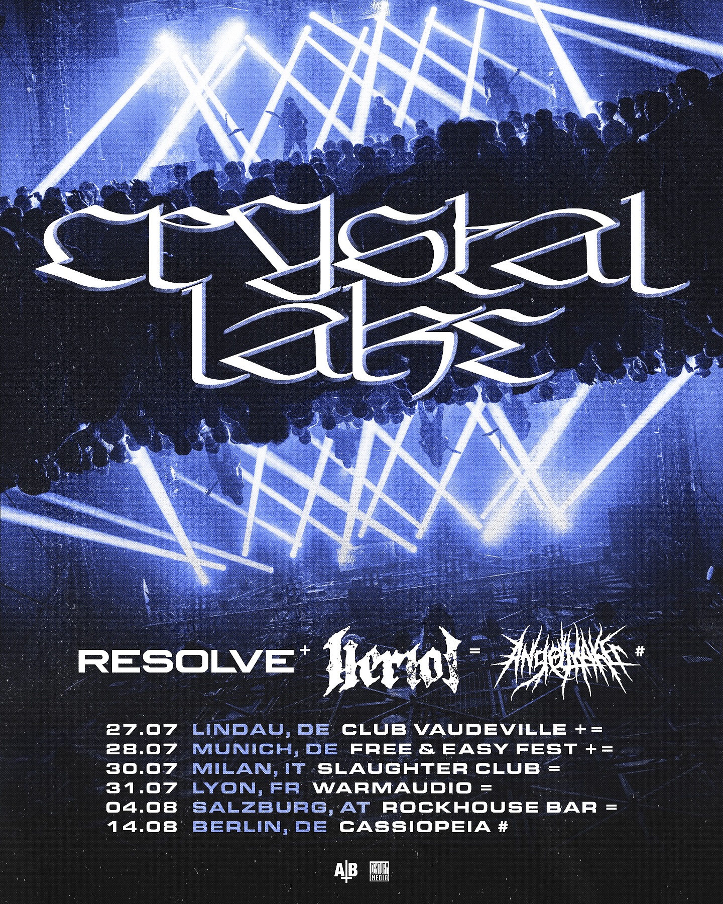 Crystal Lake Sommer-Tour 2025 Plakat