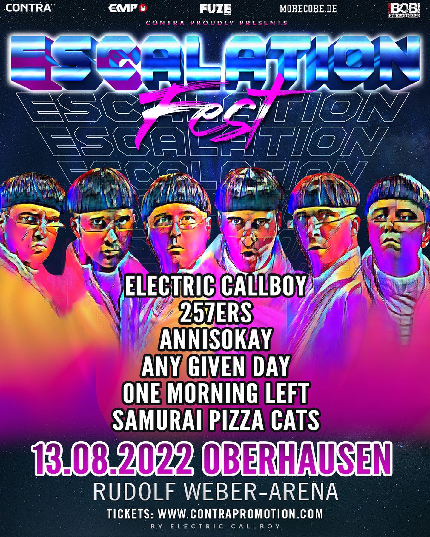 Electric Callboy Escalation Fest 2022 Tickets