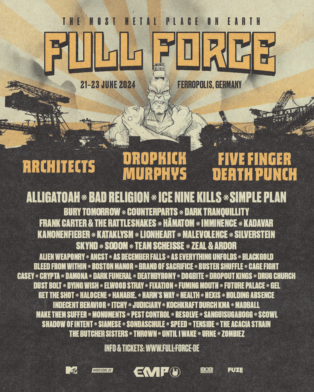 Full Force Festival 2024 Tickets Karten