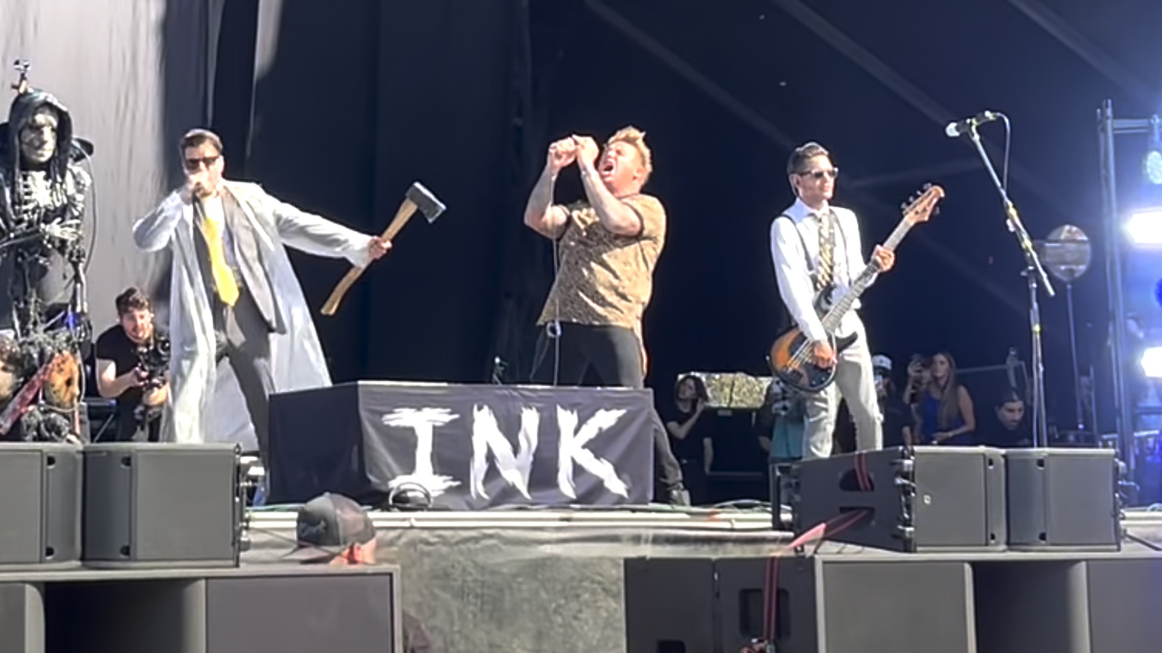 Ice Nine Kills Jacoby Shaddix Papa Roach Aftershock Festival