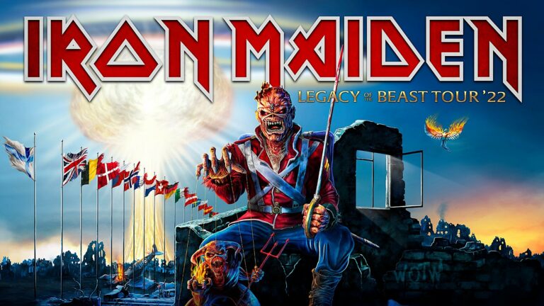 Iron Maiden Legacy Of The Beast Tour 2022