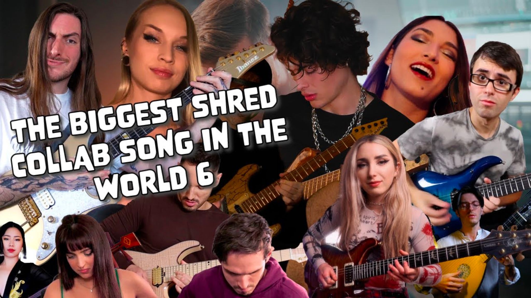Jared Dines the biggest shred collab song in the world 6