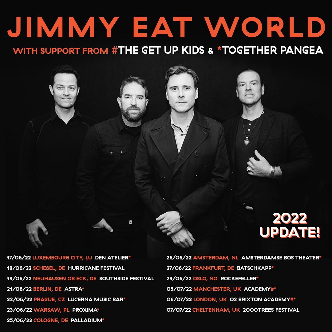 Jimmy Eat World Tour 2022 Tickets