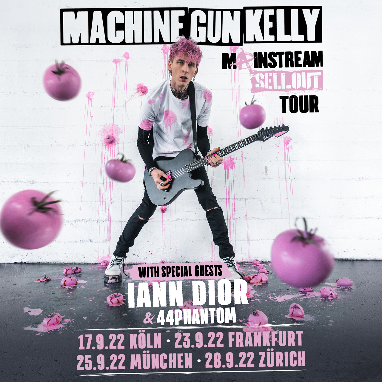 Machine Gun Kelly Tour 2022 Tickets jetzt auf MoreCore.de