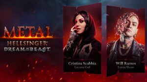Metal Hellsinger Metal: Hellsinger Will Ramos Lorna Shore Lacuna Coil Cristina Scabbia
