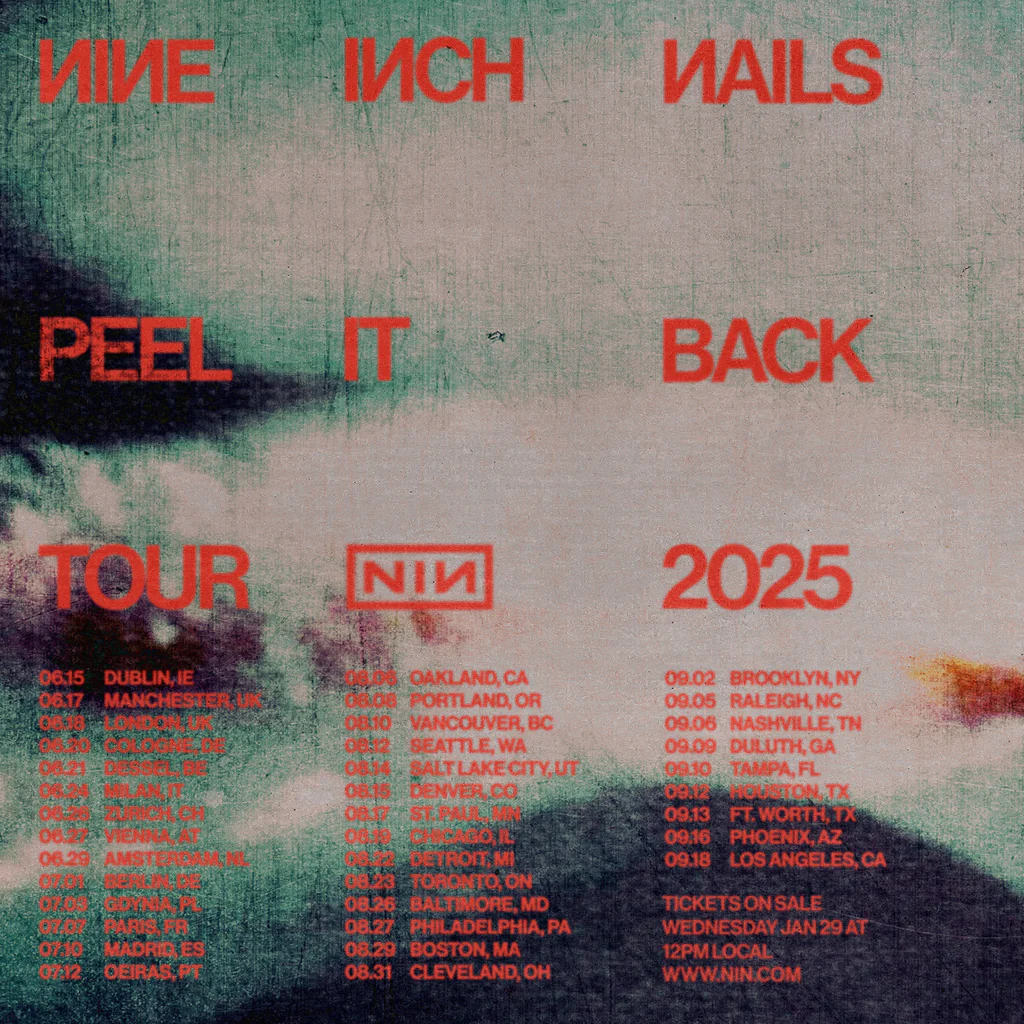 Nine Inch Nails Tour 2025 Konzerte Tickets