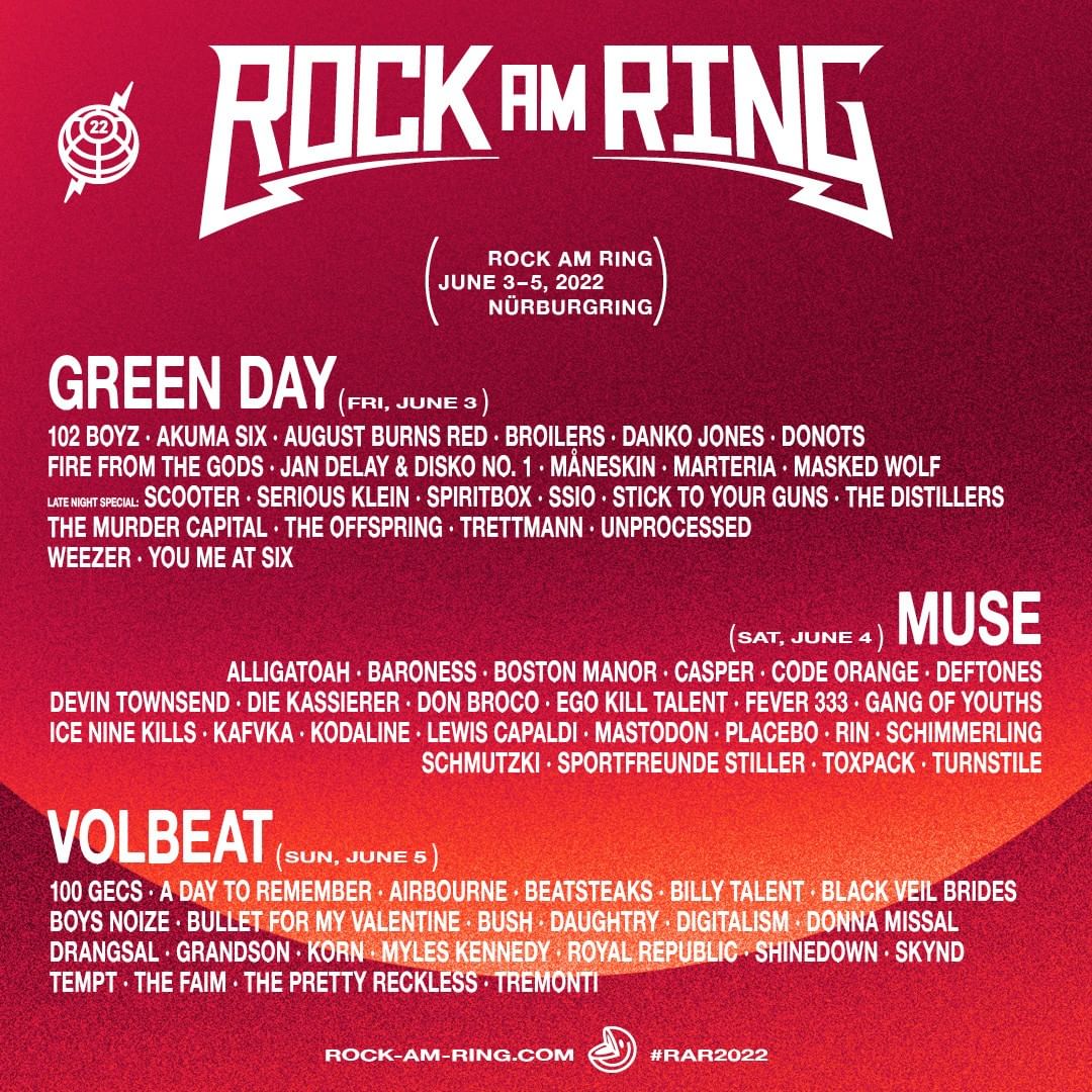 Rock am Ring 2022 Tickets