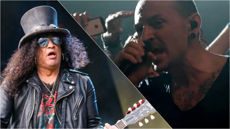 Slash Guns N' Roses Linkin Park Chester Bennington