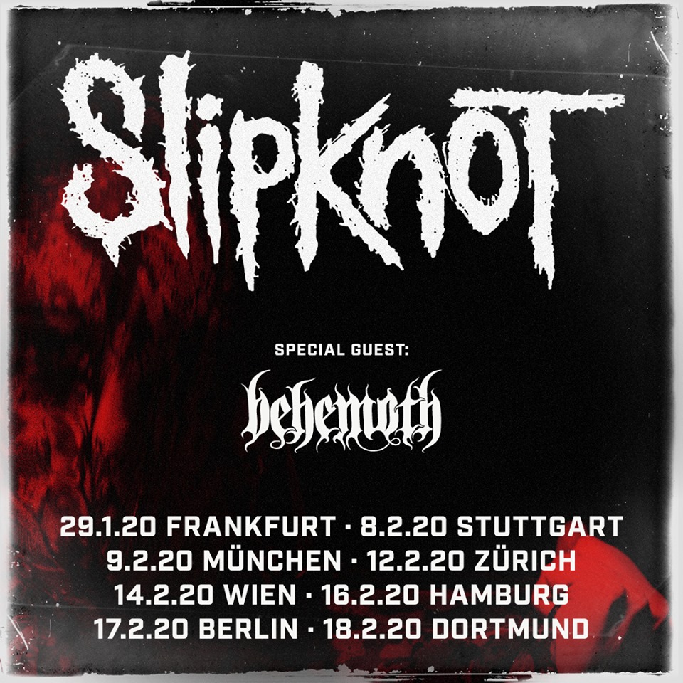 Slipknot Behemoth Tour 2020